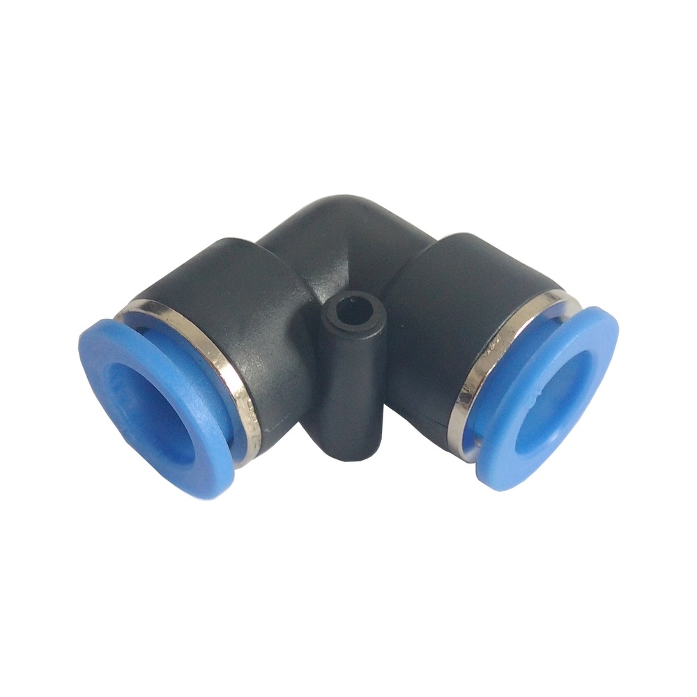 Cotovelo União Tubo 12 mm - PUL (Conexão Pneumática Instantânea)