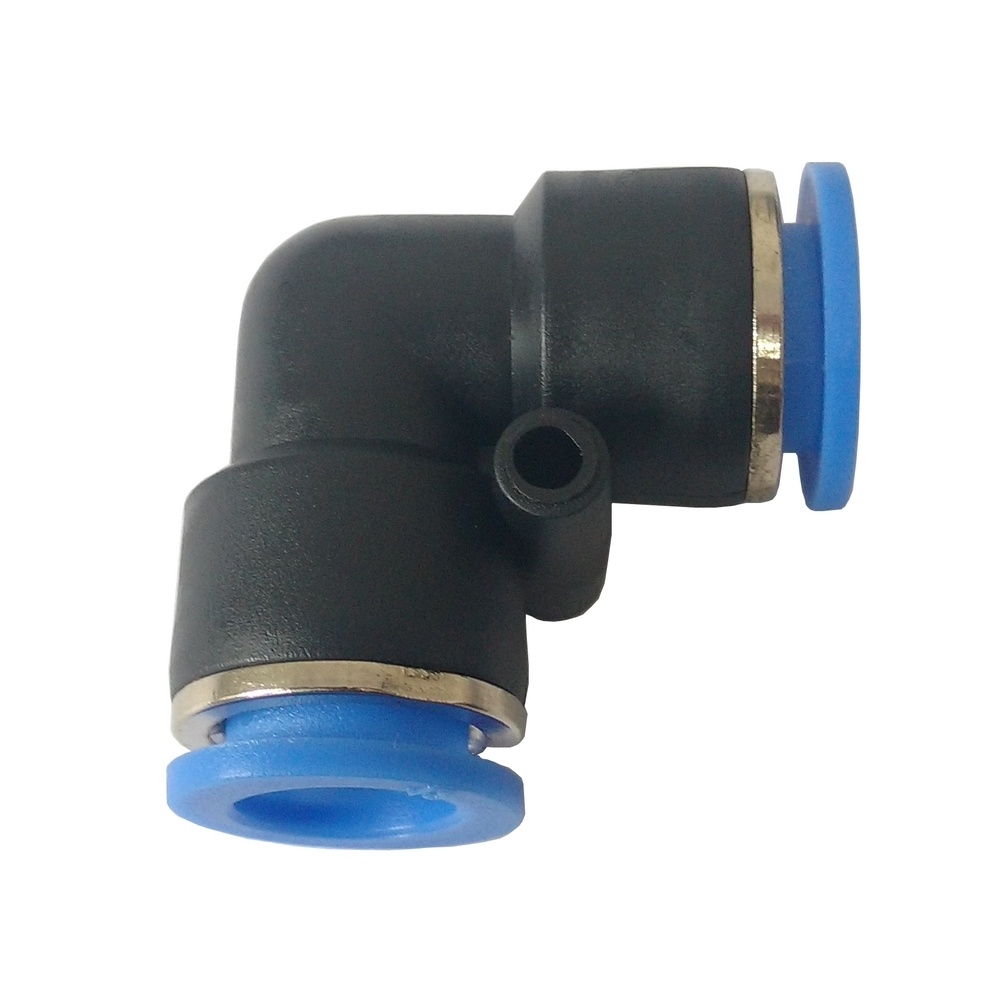 Cotovelo União Tubo 6 mm - PUL (Conexão Pneumática Instantânea)