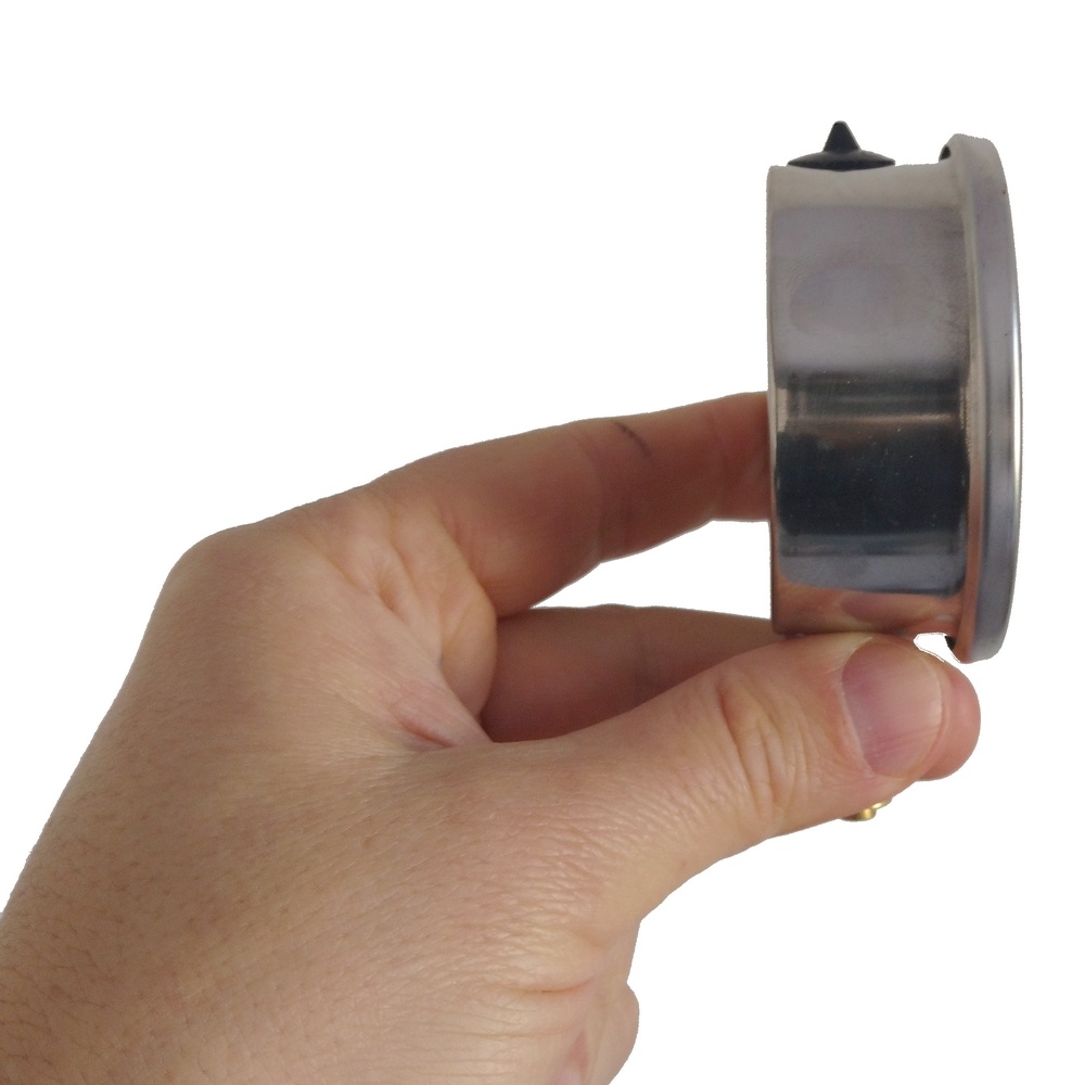 Manômetro Vertical 900 Psi / 60 Bar Com Rosca 1/4